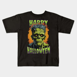 The Monster Happy Halloween Kids T-Shirt